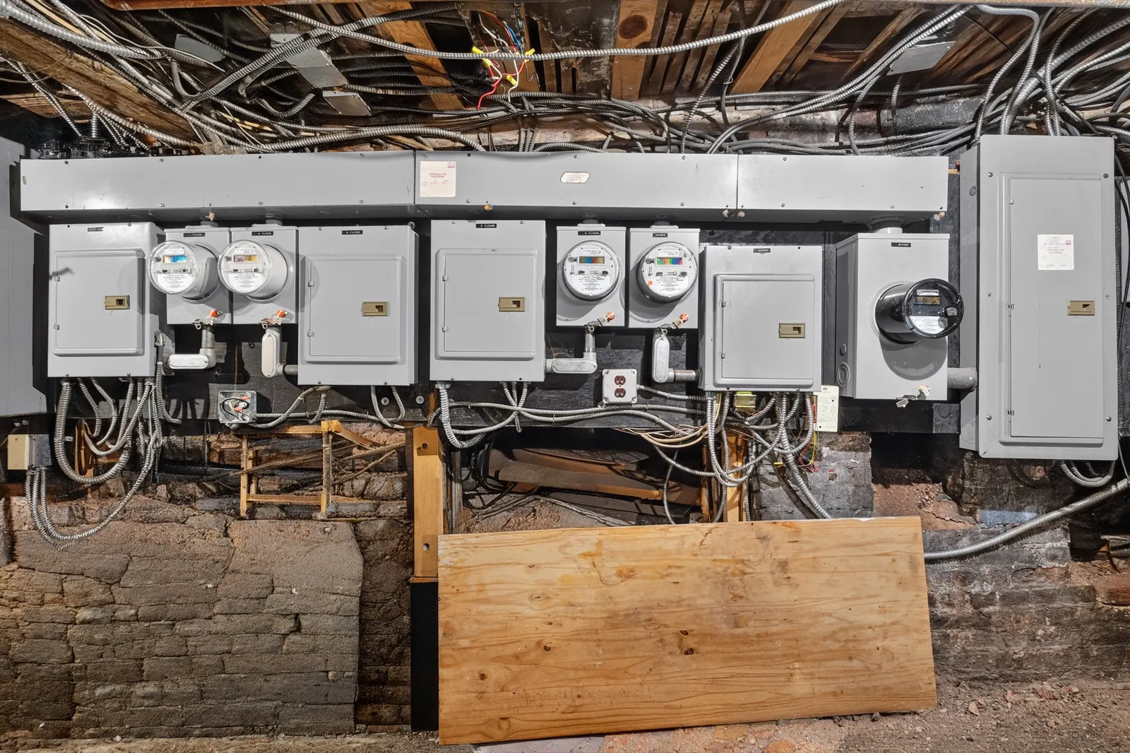 Separate electric meters